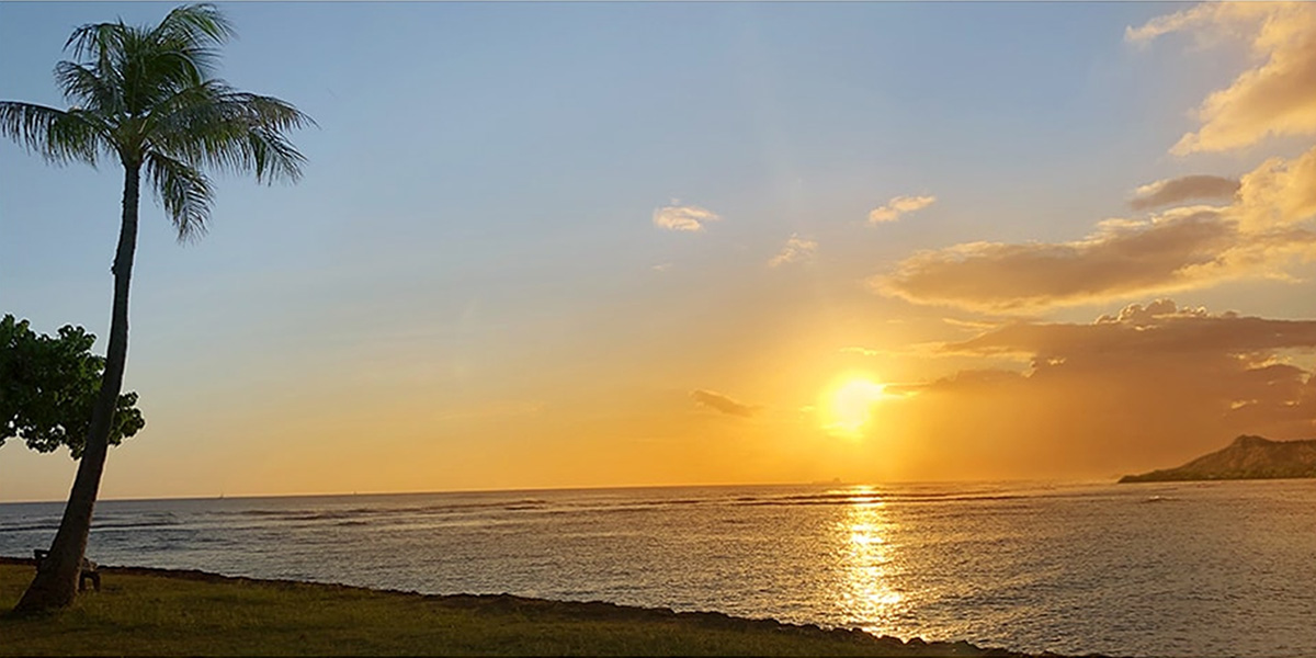 のれん 暖簾 おしゃれ ハワイ ビーチ 南国 海 西海岸 雑貨 風景 新作入荷 おしゃれ