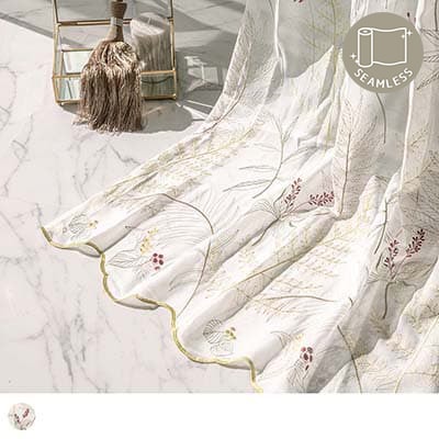 裾から美しく、窓辺をセンスアップさせるレースカーテン ＜レーシィ ホワイト＞