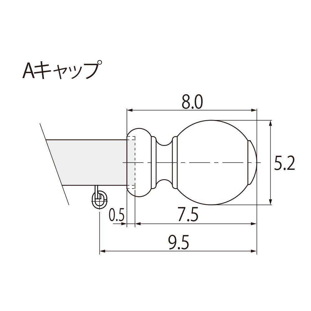 TOSO / レガート Aキャップ シングル