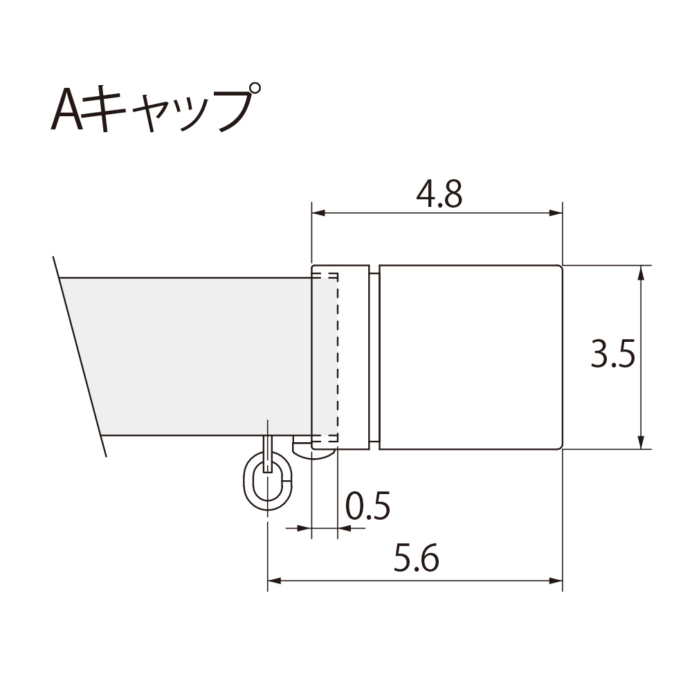 TOSO / レガートスクエア Aキャップ シングル