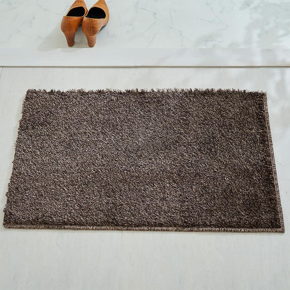 2色のパイルが見せる表情が愛しい、高機能のシャギー玄関マット＜ネオグラス 玄関マット＞ 