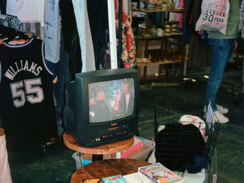 90年代のストリートの雰囲気を感じる店頭