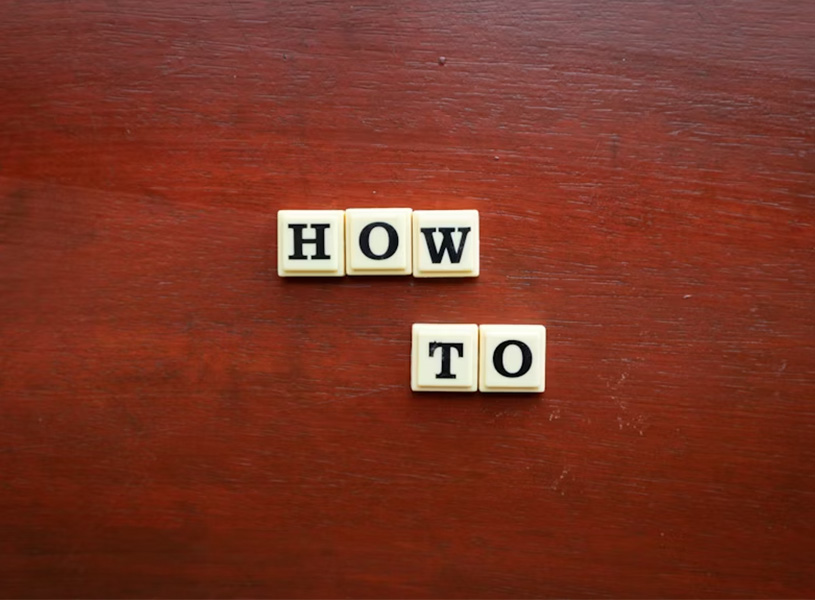 HOW TO