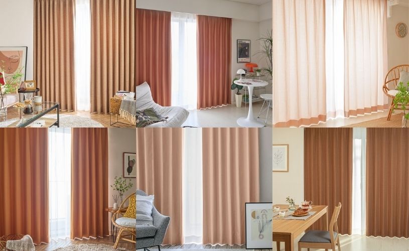 おすすめのオレンジカーテン